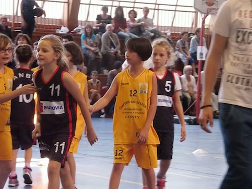 Match des Poussines contre le club de Flixecourt.