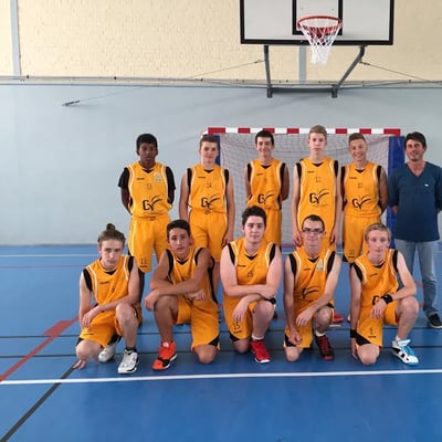 L'équipe U17 Cadets du B.B.C.C. version 2015-2016