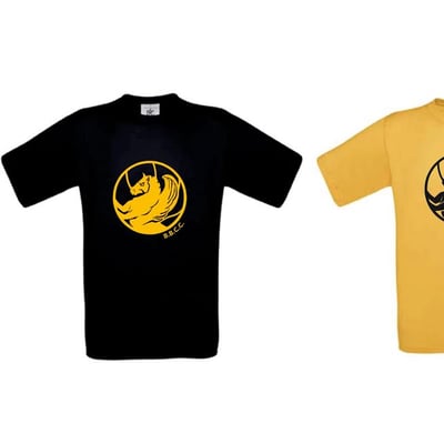 Tee-shirt B.B.C.C. / Black & Gold